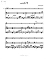 3 Aires for Flute and Piano