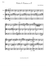 7 Preludes & Fantasias for String Trio