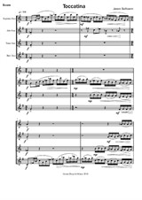 Toccatina for Saxophone Quartet