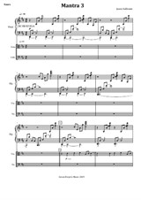 Mantra 3 für Harfe, Viola & Cello